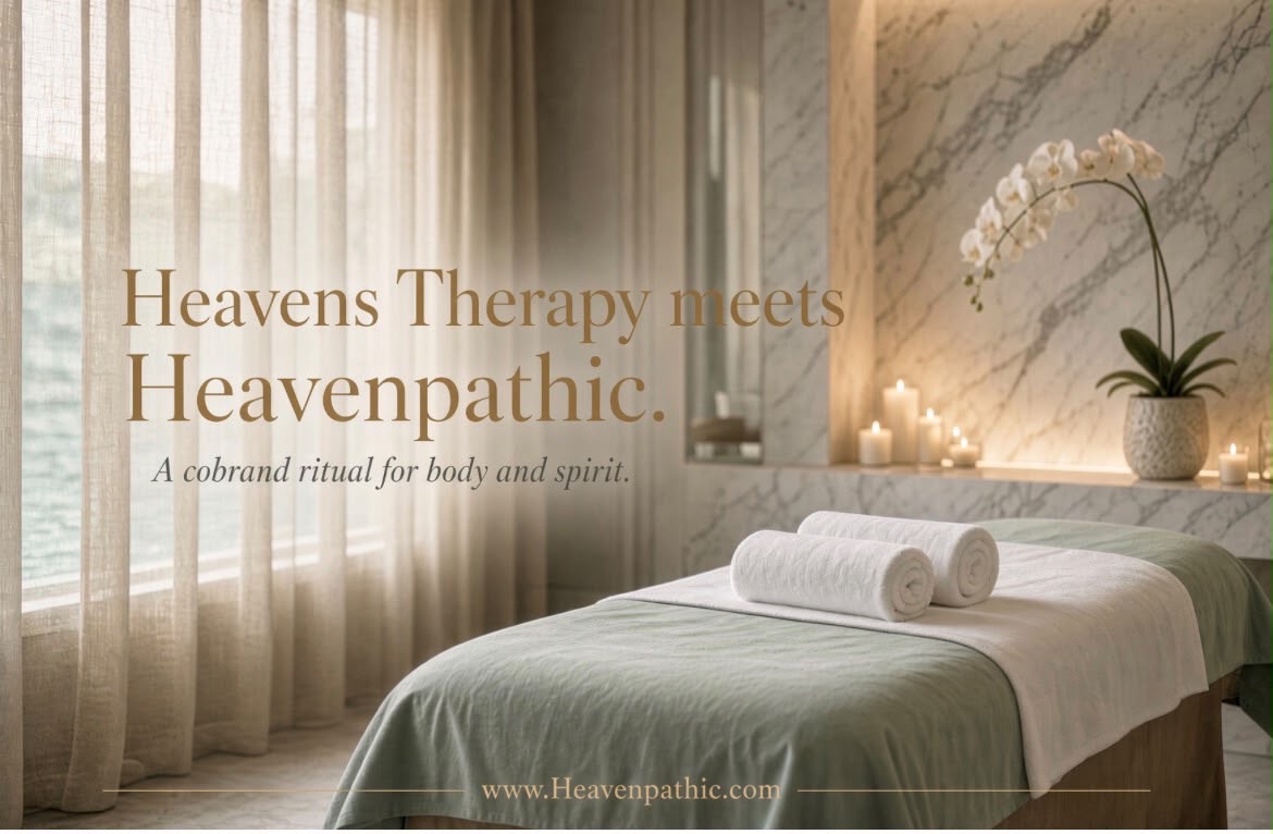 Heavens Therapy meets Heavenpathic — A cobrand ritual for body and spirit